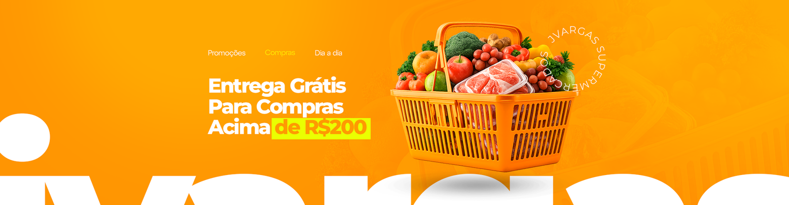 Entrega grátis para compras acima de duzentos reais